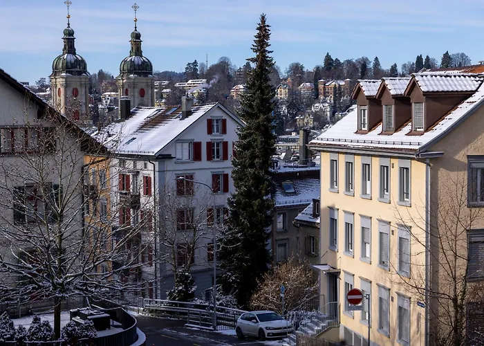 Hotel apartamentowy Visimo St Georgen-strasse St Gallen - Design Nature 4*