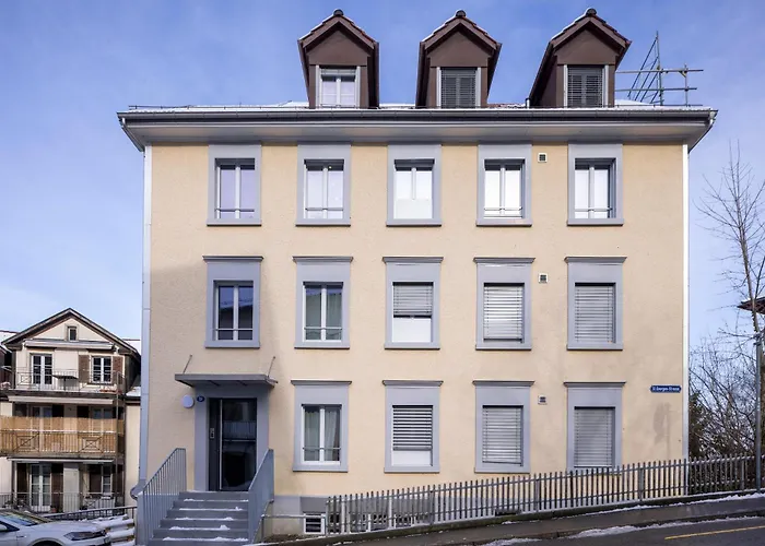 Hotel apartamentowy Visimo St Georgen-strasse St Gallen - Design Nature St. Gallen