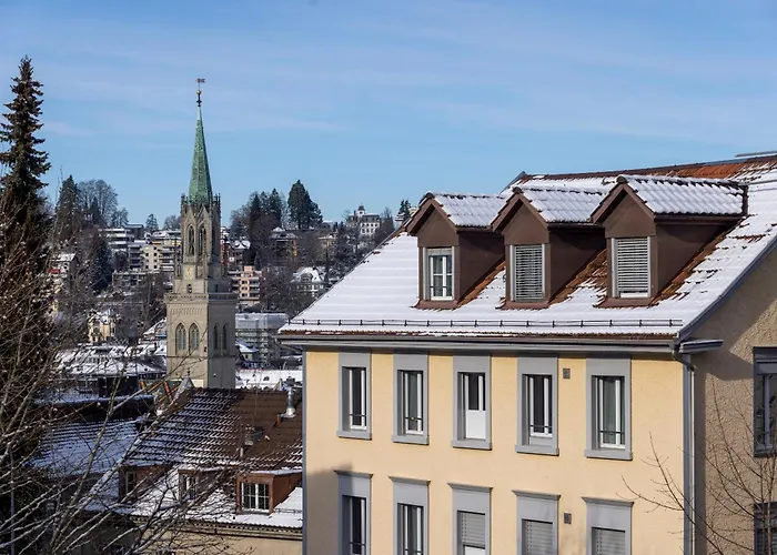 Hotel apartamentowy Visimo St Georgen-strasse St Gallen - Design Nature 4*